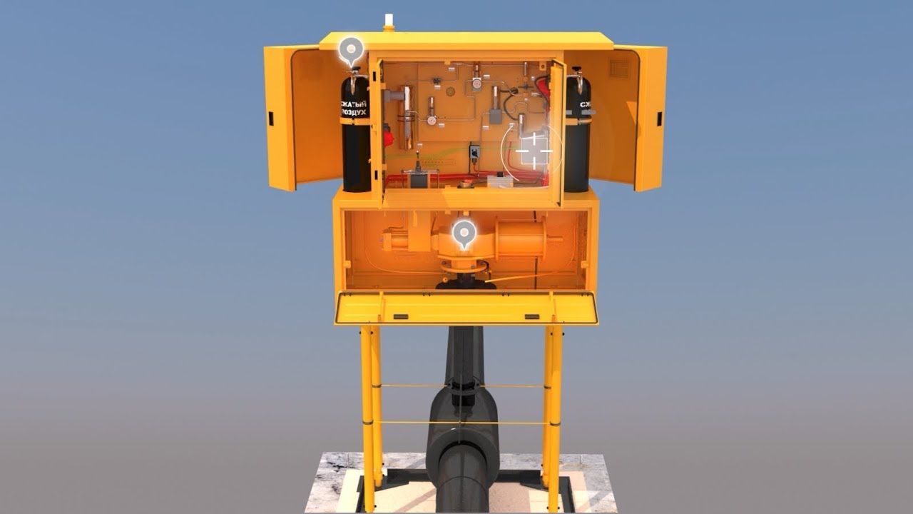 Газ-Тел 3D Визуализация на заказ | 3D Анимация под ключ: раскрытие функционала