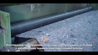 Фанема: производство термовойлока на современных станках