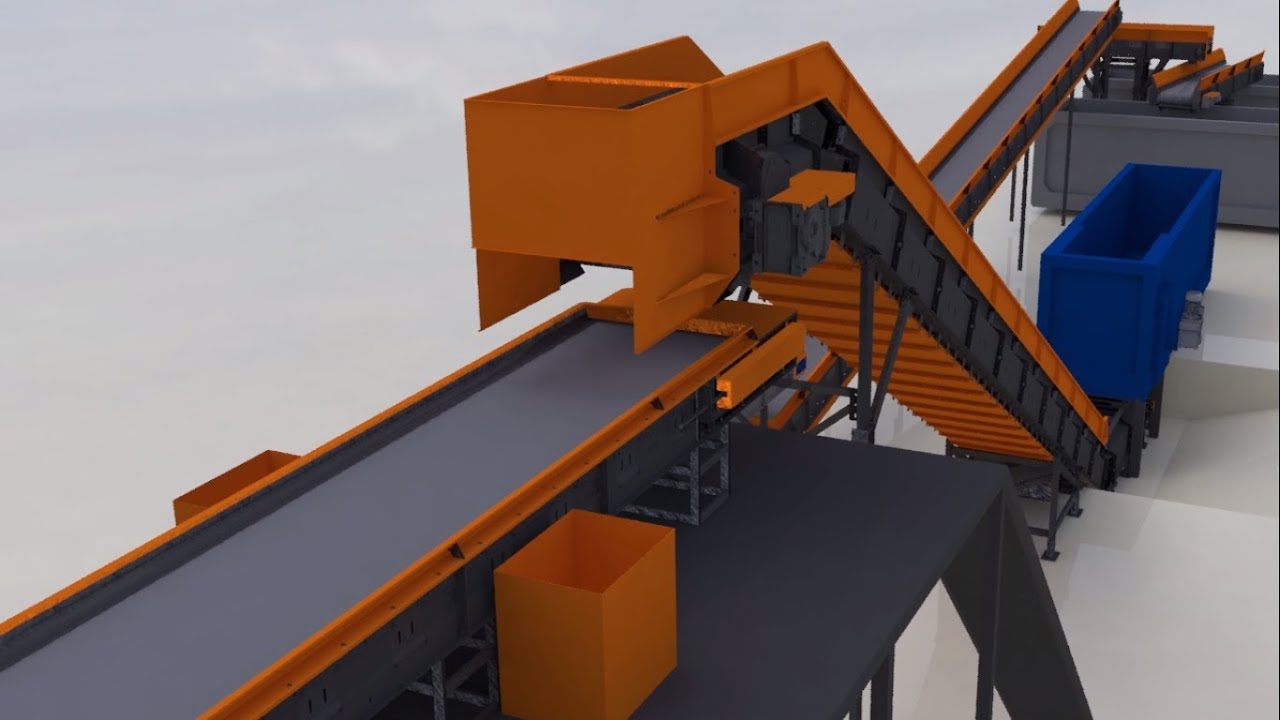 3D визуализация производственной линии - МЕГАЛИОН