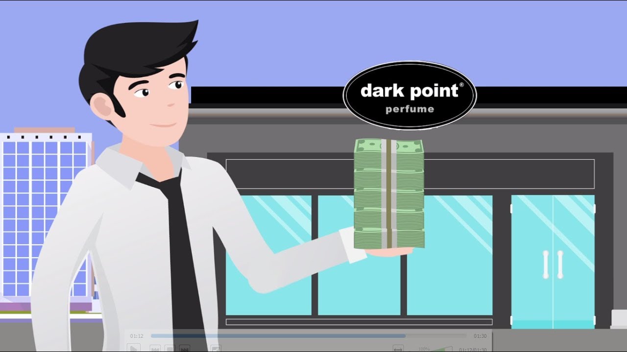 Dark Point франшиза - ролик для сайта | заказать 3д